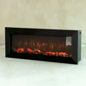 Elektrikli Şömine RGB renkli 130 cm ( Isıtmalı )