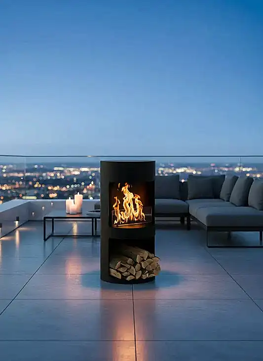 CaskFire Taşınabilir Şömine