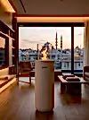 Torch A2 Taşınabilir Şömine (Beyaz)